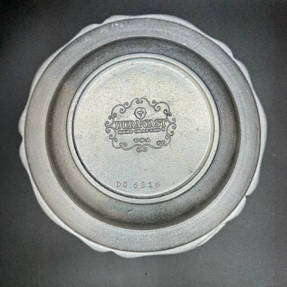 Dura Cast Pewter Serving Dish DC 6216 USA Trinket Tray Lot Vintage READ - Picture 10 of 16